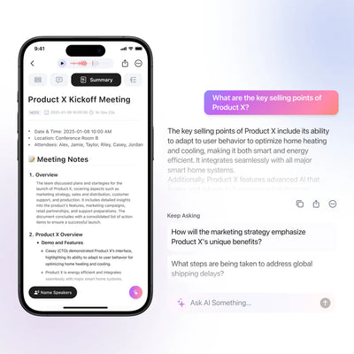 Summary AI™ - Professional AI note taker